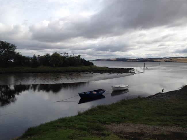 Dinghies in Dingwall