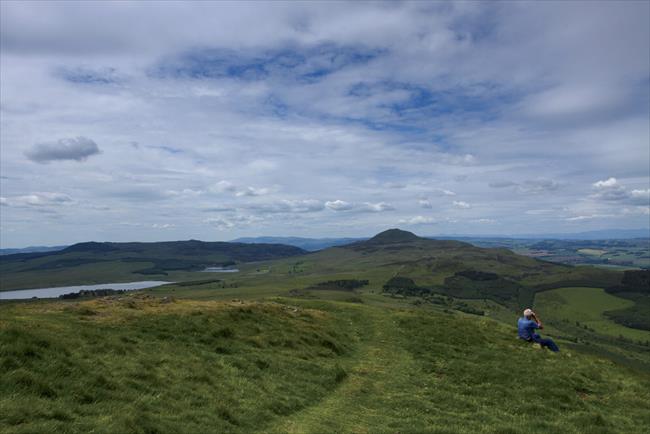 West Lomond from East Lomond