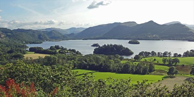 Derwentwater from Castlehead