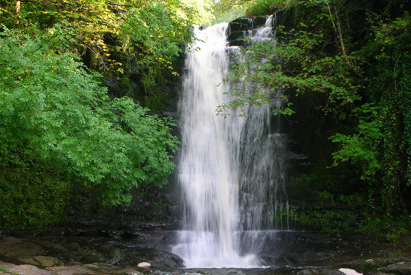 Waterfall on Blaen y Glyn