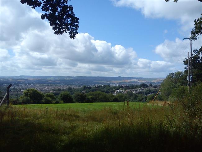 View across Exeter