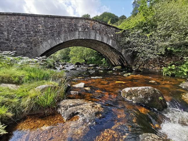 Bridge over West Okement River