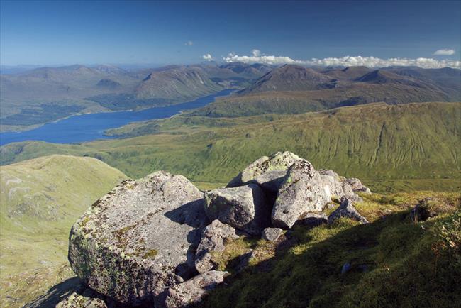 Loch Etive from the summit of Ben Cruachan