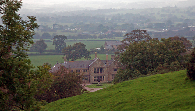 South elevation of Osbaldeston Hall