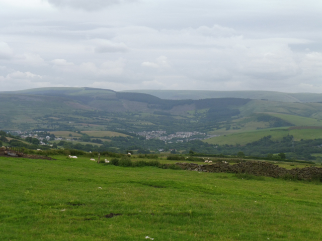 The view over Maesteg