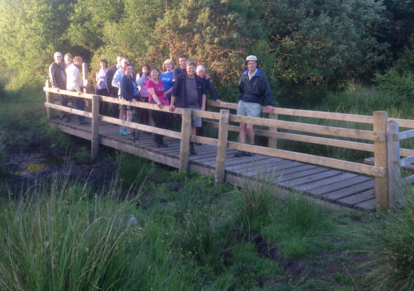 Taff Ely’s Saturday Strollers at the broadwalk on Llantrisant Common