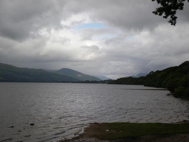 Loch Lomond from the loch-side path