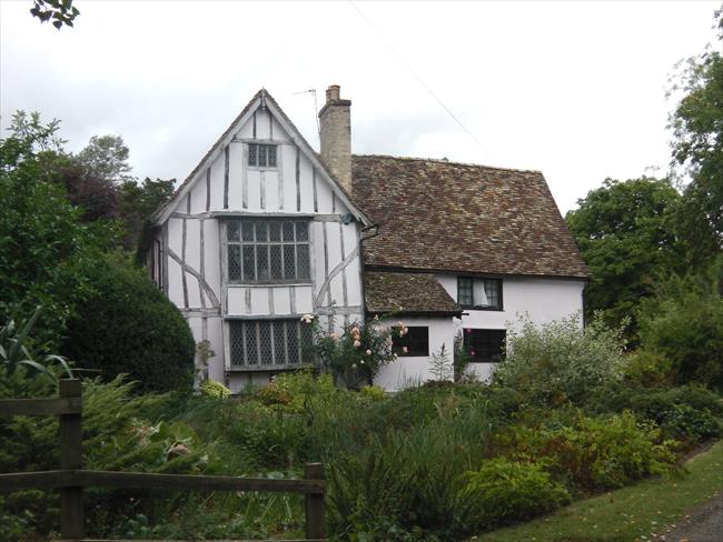 Half-timbered house, Eversden