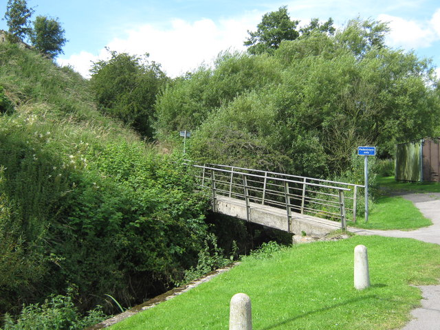 Footbridge at The Slack