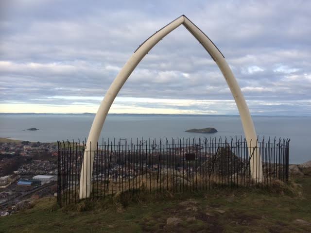 On top of North Berwick Law