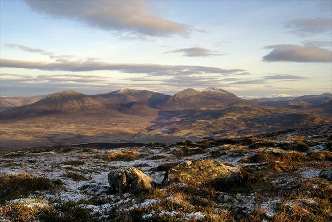 Beinn a Ghlo from Ben Vrackie