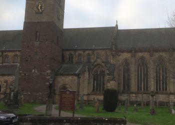 Entrance to Dunblane Cathedral