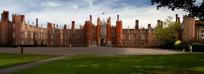 The Tudor face of Hampton Court Palace