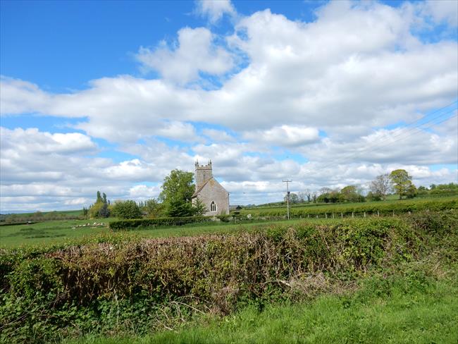 Preston Wynne Church - no vehicle access - soon after start