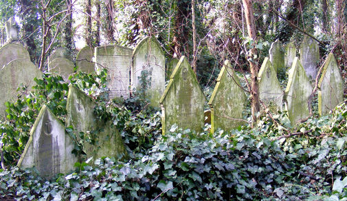 Tower Hamlets Cemetery Park - The Brothers gravestones