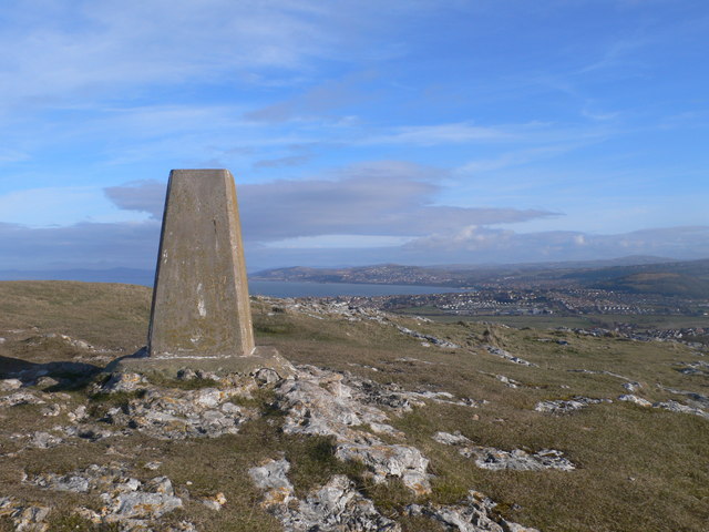 Little Orme trig point.
