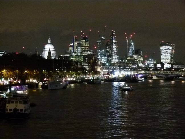 City of London from Waterloo Bridge