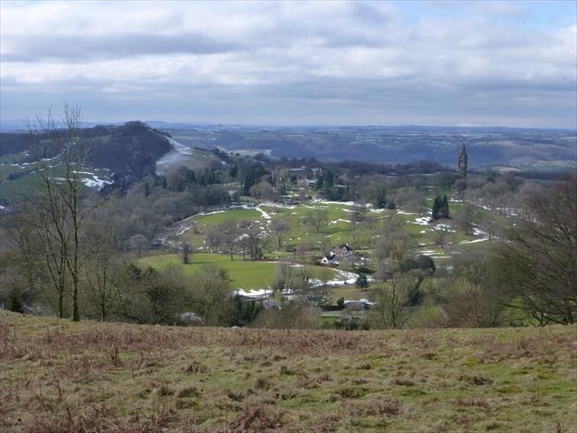 View from Abberley Hill