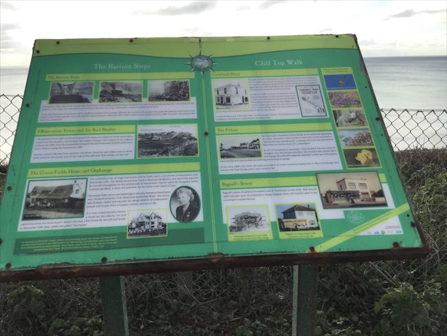 Information Board @ Bastion Steps
