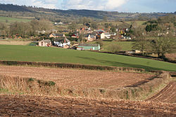 General view over the village