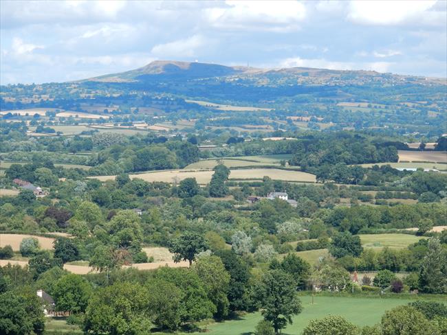 View to Clee Hills 