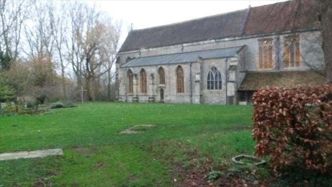 Dorchester Abbey, the cloister
