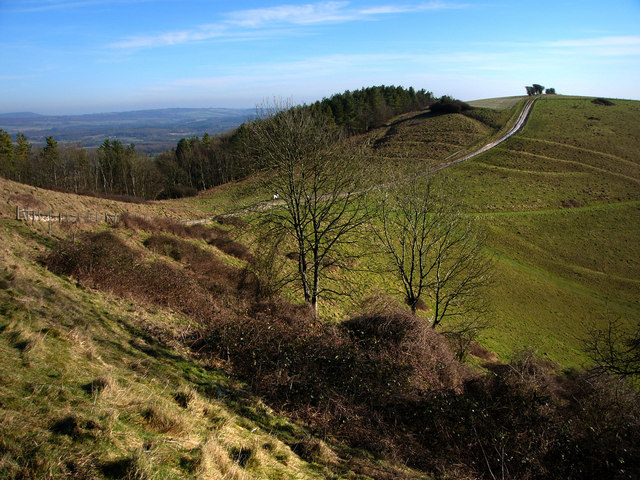 Pen Hill, from the East side of Beacon Hill