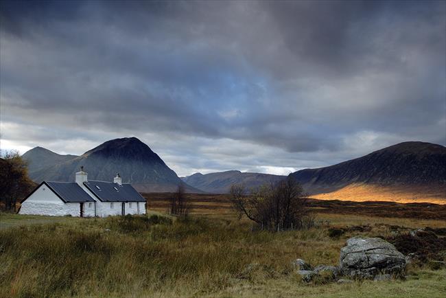 Blackrock Cottage and Buachaille Etive Mor