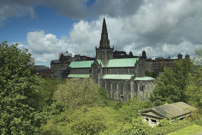 Glasgow Cathedral from The Necropolis