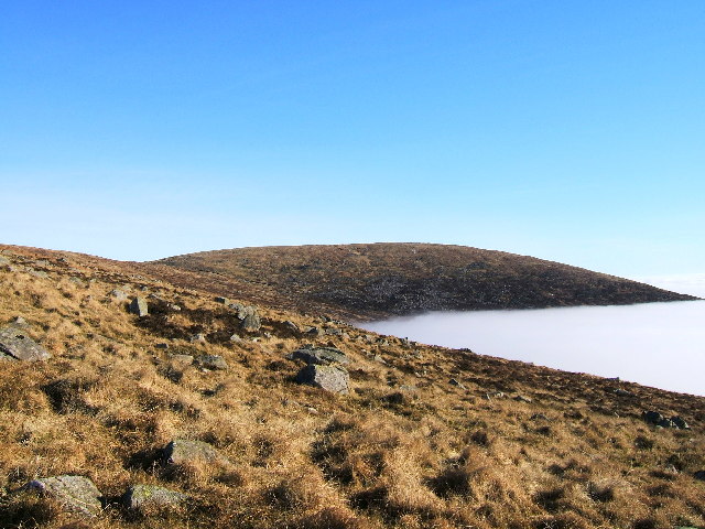 The Knee of Cairnsmore from the footpath to Cairnsmore of Fleet