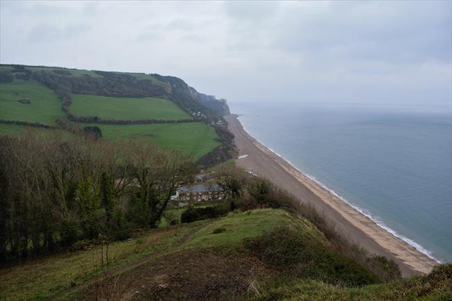 Branscombe beach