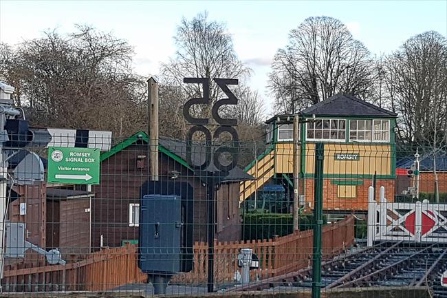 Romsey old signal box