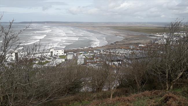 Enjoy the view of Westward Ho1 and beyond