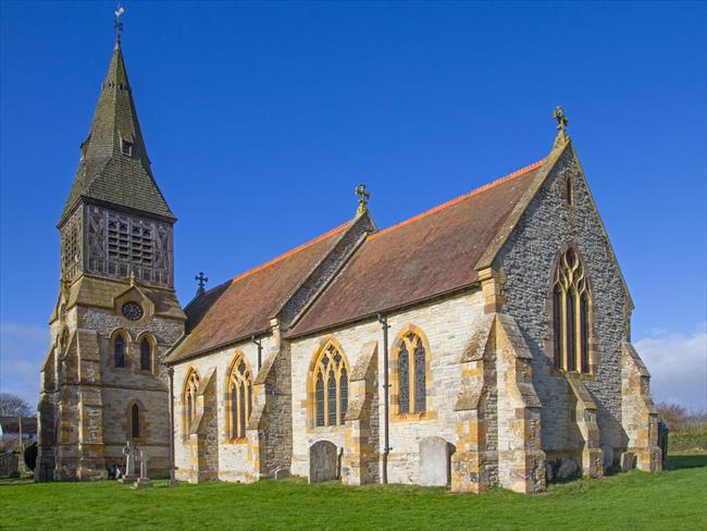 Temple Grafton church, where it is believed Shakespeare was married.