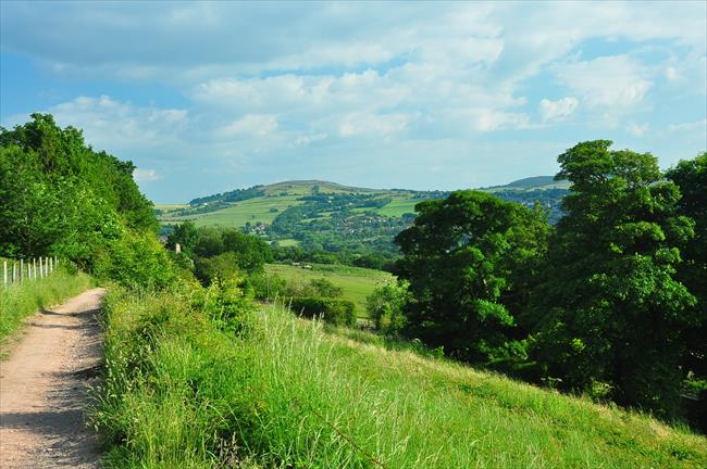 Goyt Valley viewed from pack horse trail