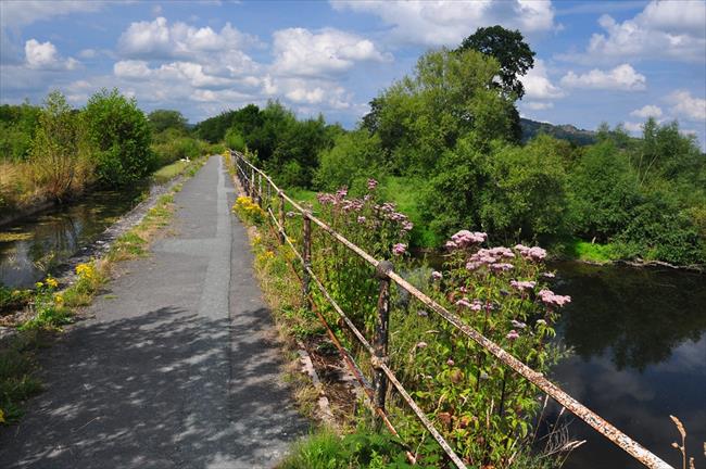Canal crossing River Vyrnwy