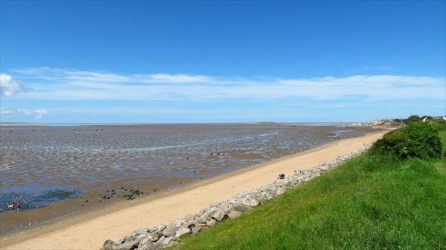 Foreshore &amp; beach at West Kirby