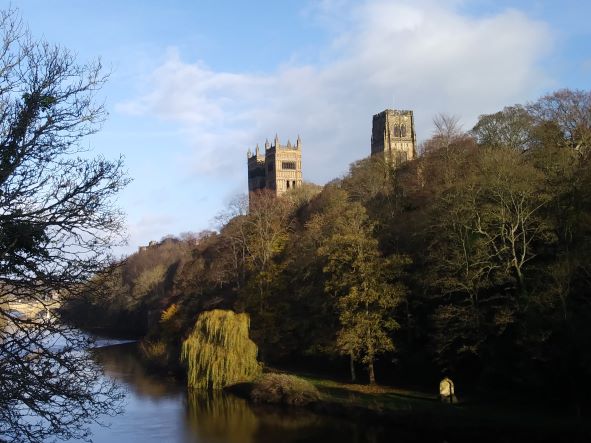 Durham Cathedral from Prebends bridge
