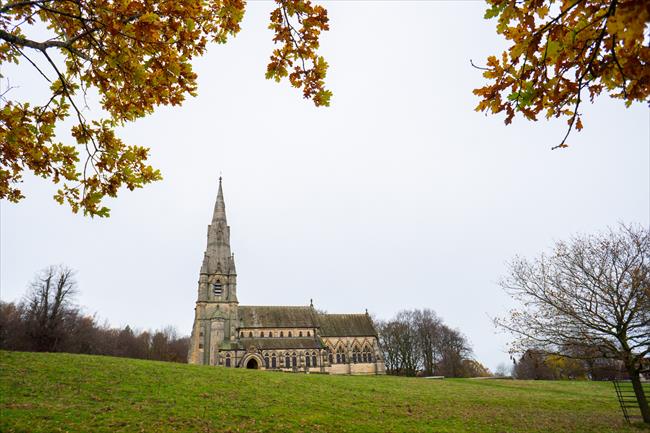 St Mary's church, Studley Royal deer park