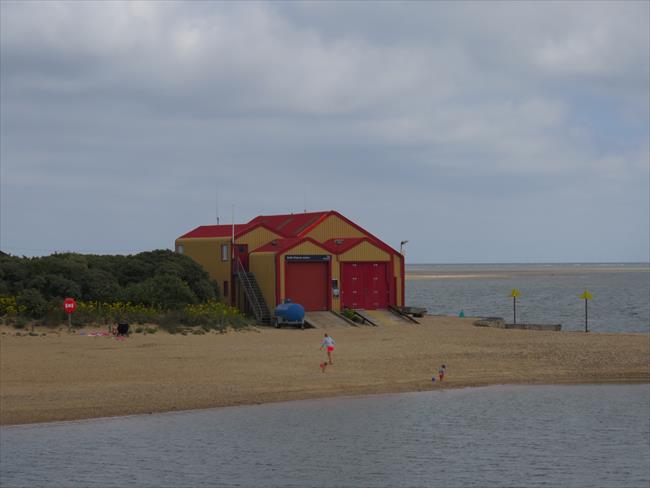 RNLI boathouse, Wells-next-the-sea