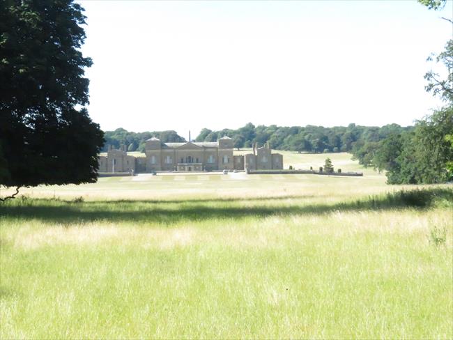 View of Holkham Hall from the Memorial