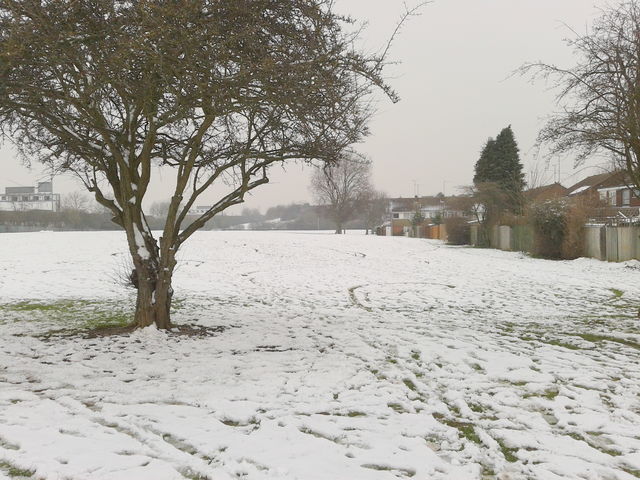 Open space by the motorway at waypoint 8