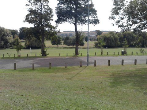 View near to Lewsey Park sports facilities