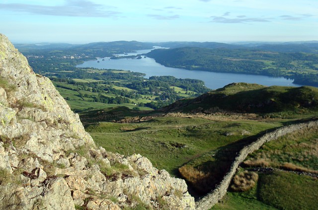 Looking south from Wansfell Pike