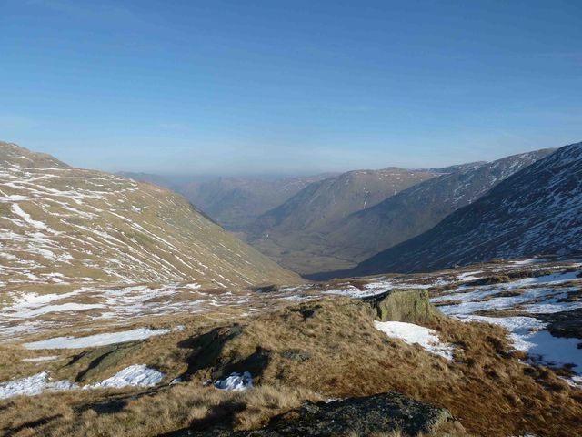 Patterdale from the col.