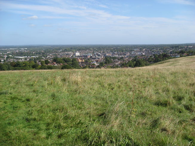The North Downs above Guildford