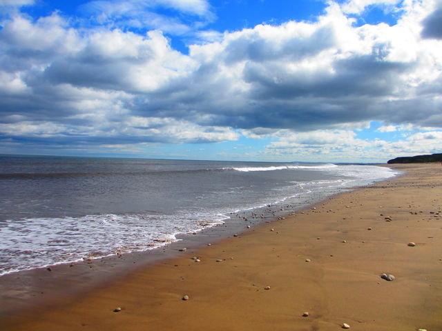 Beach at Blackhall Rocks