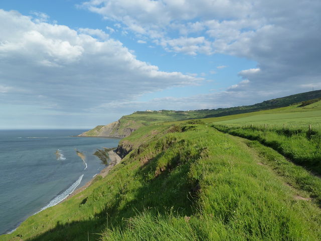 View towards Ravenscar headland