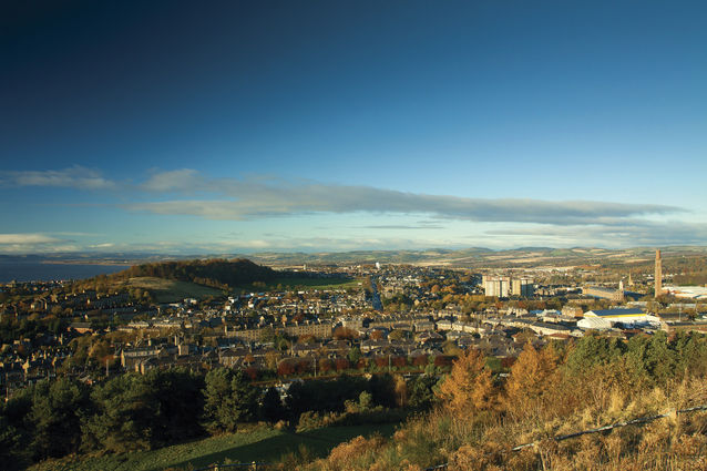 Dundee from Dundee Law