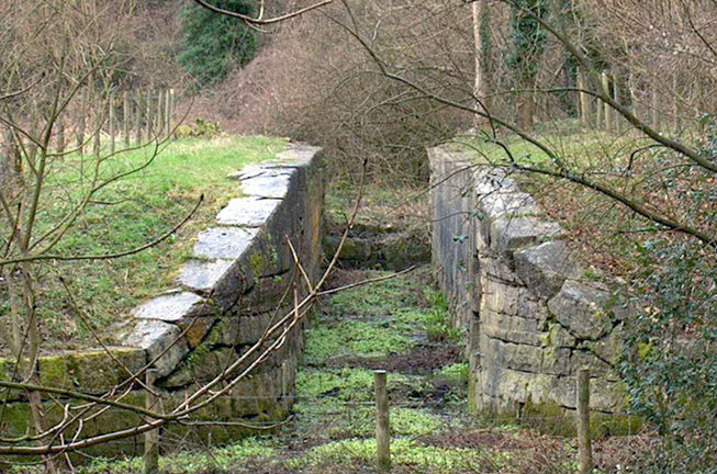 One of 22 locks passed on this walk